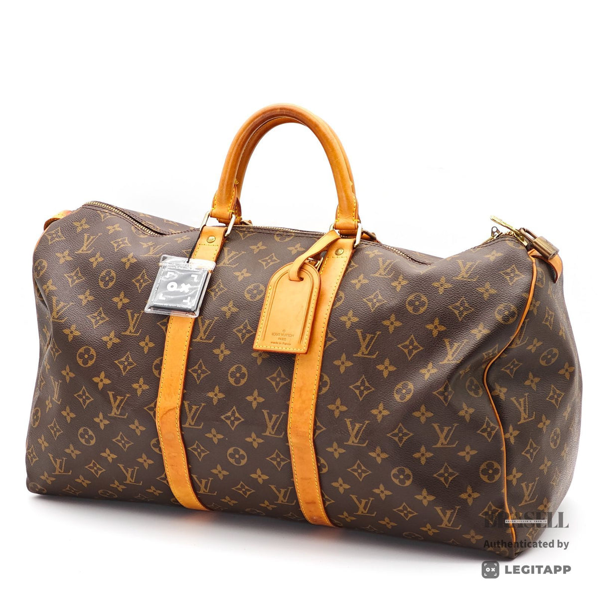 LOUIS VUITTON Keepall 50 Travel Hand Bag Monogram Canvas M41426【ImportFeeFREE】