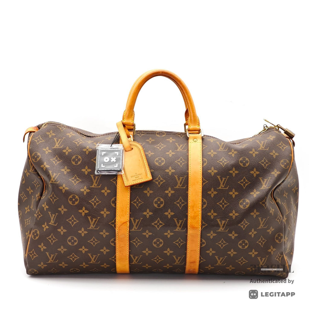 LOUIS VUITTON Keepall 50 Travel Hand Bag Monogram Canvas M41426【ImportFeeFREE】