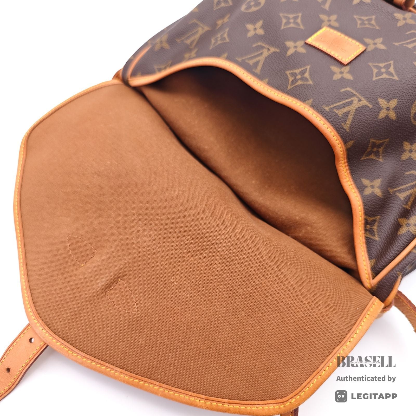 LOUIS VUITTON Saumur 30 Shoulder Bag Monogram Canvas BN M42256 【ImportFeeFREE】
