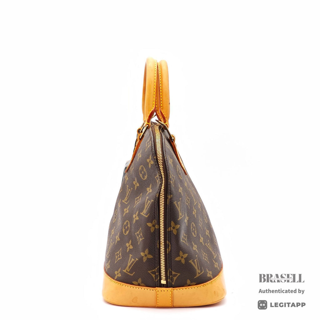 LOUIS VUITTON Monogram Alma PM M53151 Handbag Brown Women's【ImportFeeFREE】