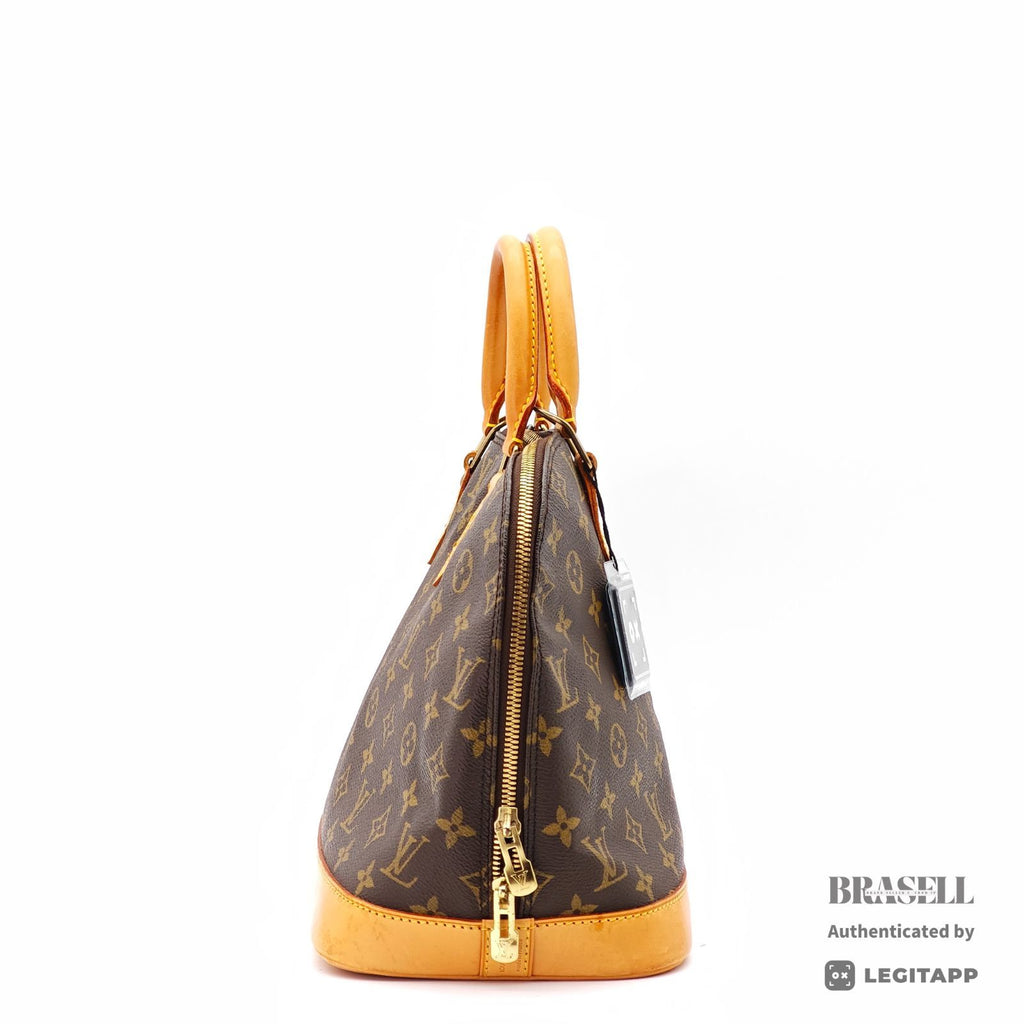 LOUIS VUITTON Monogram Alma PM M53151 Handbag Brown Women's【ImportFeeFREE】