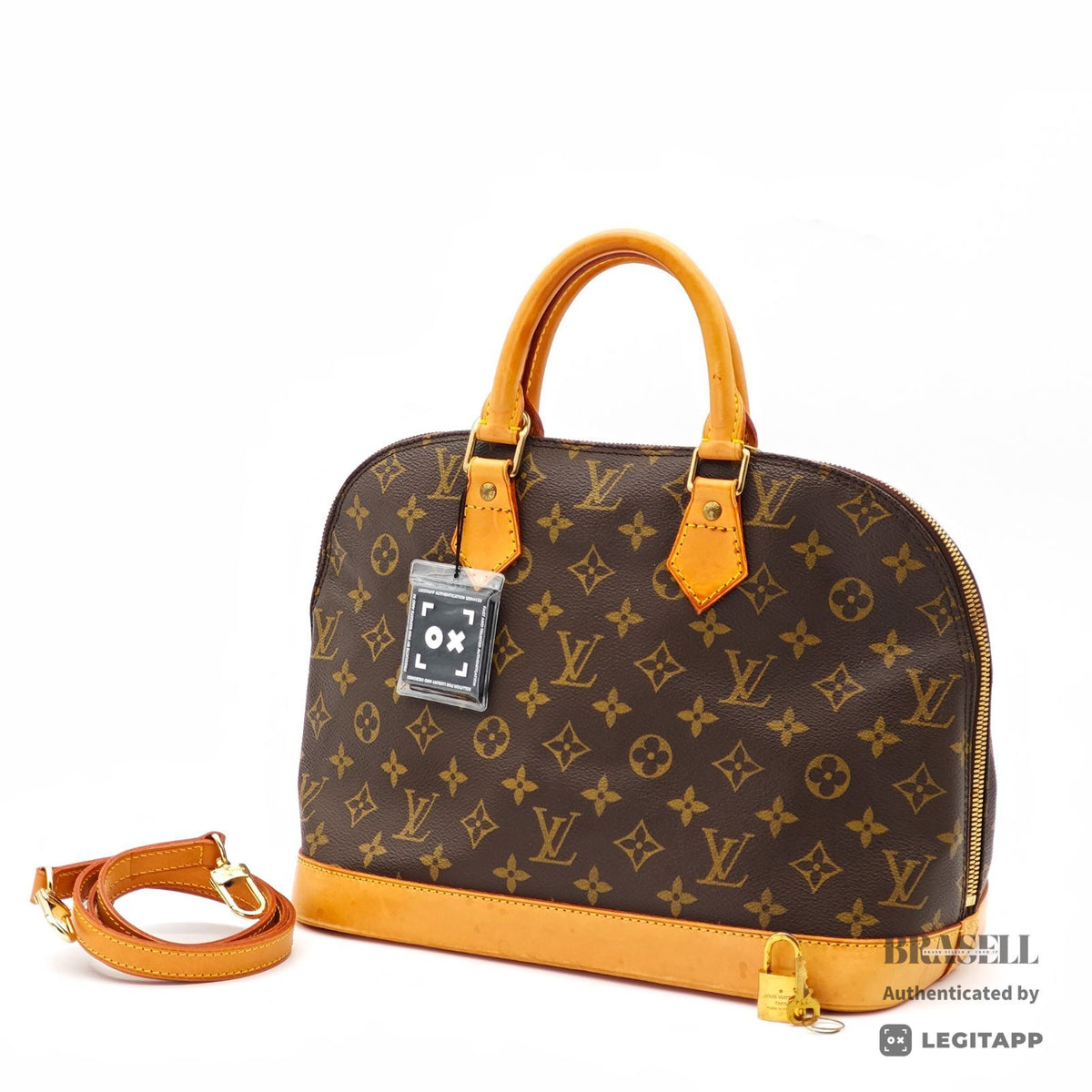 LOUIS VUITTON Monogram Alma PM M53151 Handbag Brown Women's【ImportFeeFREE】