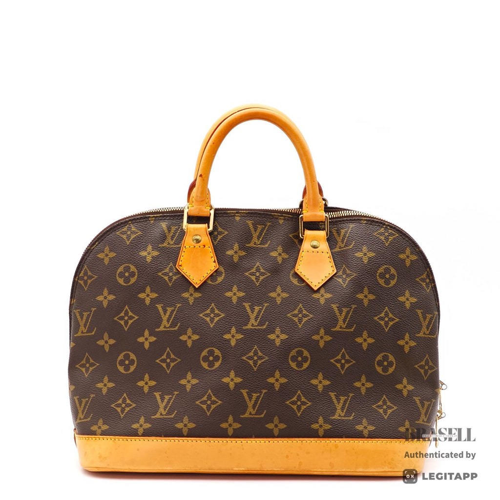 LOUIS VUITTON Monogram Alma PM M53151 Handbag Brown Women's【ImportFeeFREE】