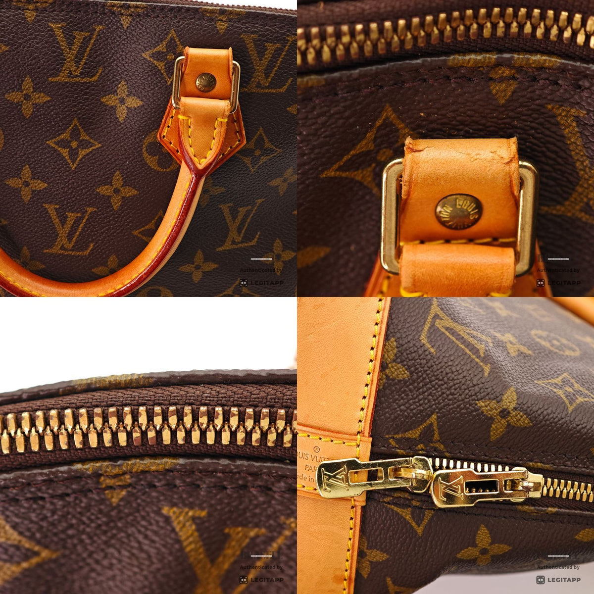 LOUIS VUITTON Monogram Alma PM M53151 Handbag Brown Women's【ImportFeeFREE】