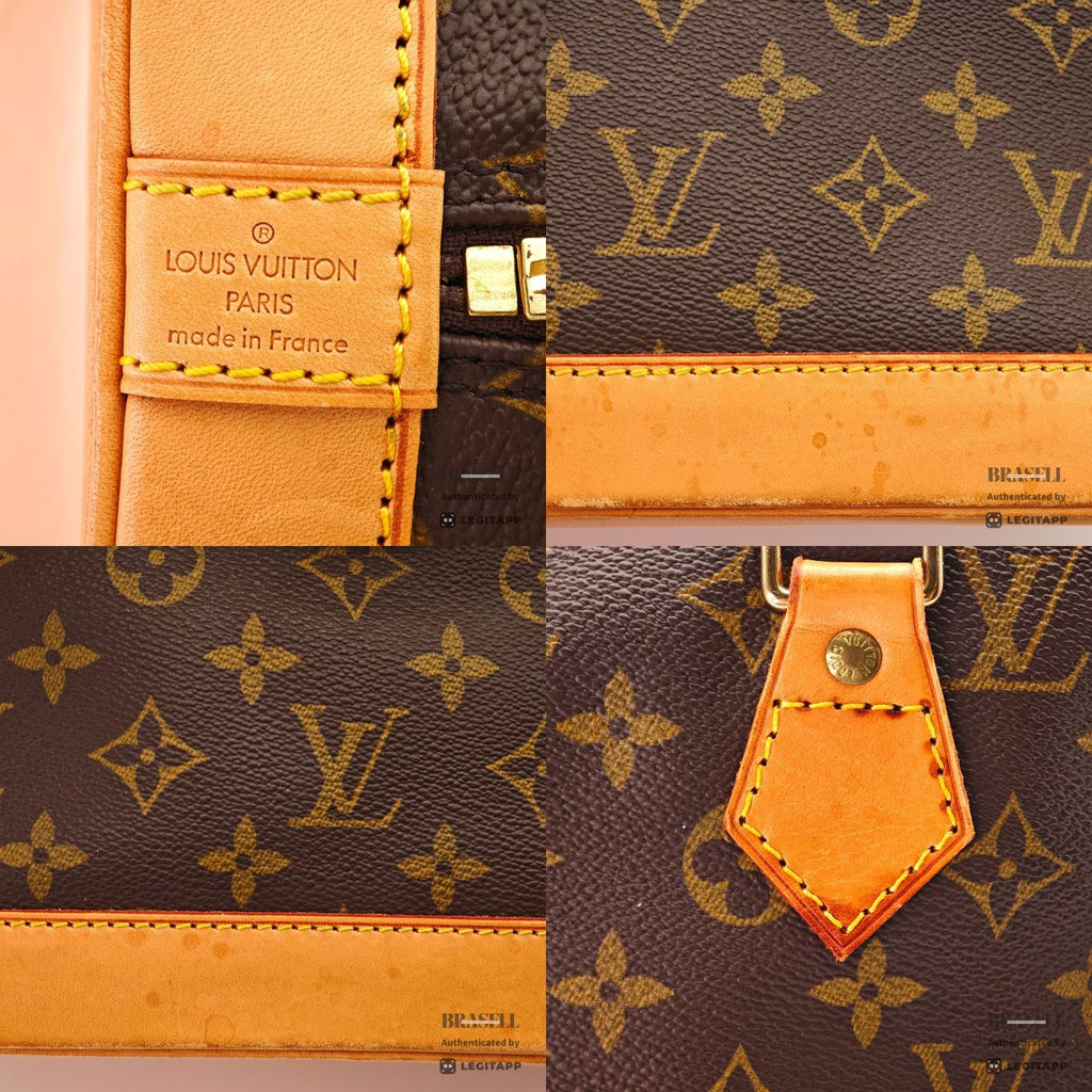 LOUIS VUITTON Monogram Alma PM M53151 Handbag Brown Women's【ImportFeeFREE】