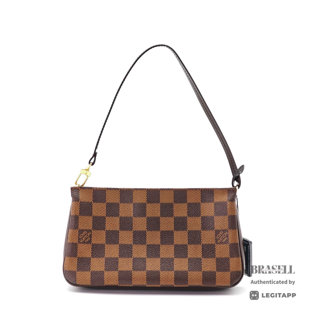 LOUIS VUITTON Damier Ebene Pochette Accessoires N41206 Handbag【ImportFeeFREE】