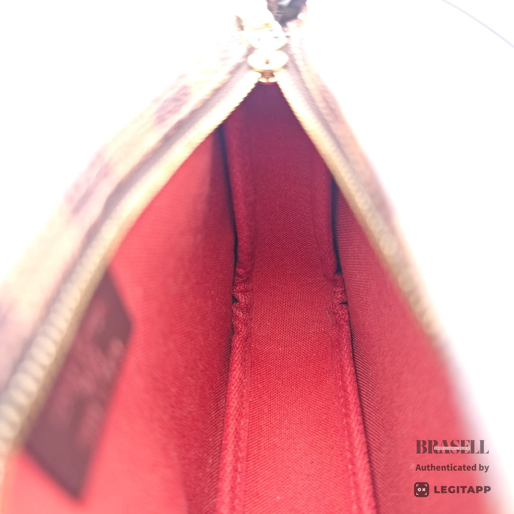 LOUIS VUITTON Damier Ebene Pochette Accessoires N41206 Handbag【ImportFeeFREE】