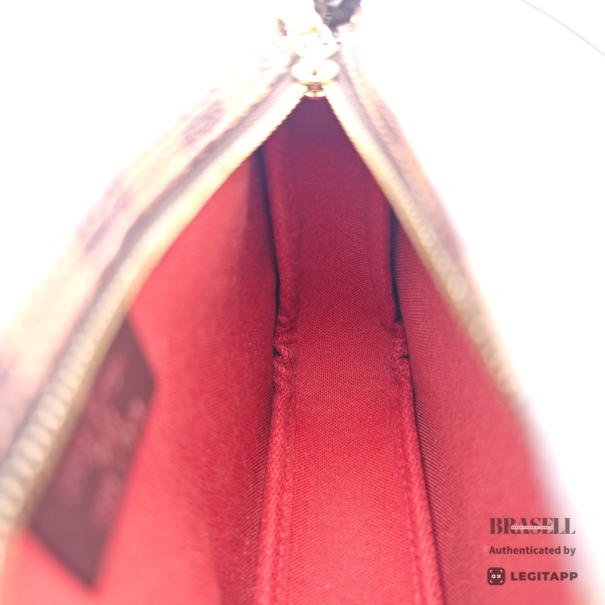 LOUIS VUITTON Damier Ebene Pochette Accessoires N41206 Handbag【ImportFeeFREE】