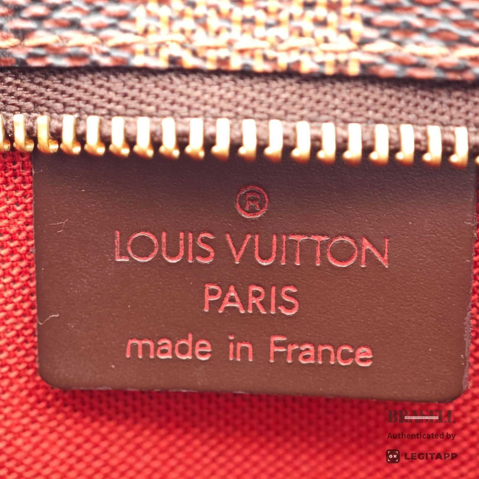 LOUIS VUITTON Damier Ebene Pochette Accessoires N41206 Handbag【ImportFeeFREE】
