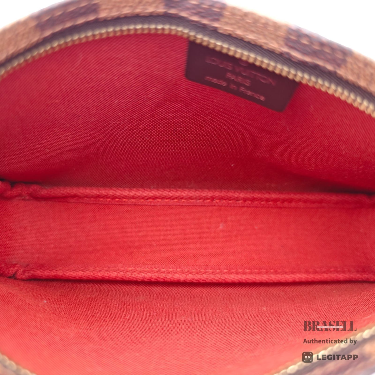 LOUIS VUITTON Damier Ebene Pochette Accessoires N41206 Handbag【ImportFeeFREE】