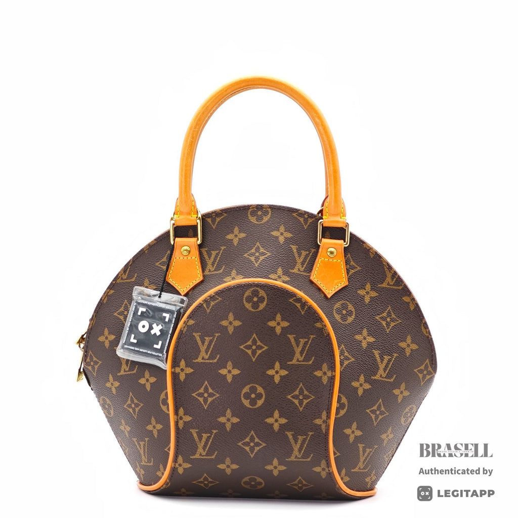 LOUIS VUITTON Monogram Ellipse PM M51127 Handbag Brown Women's【ImportFeeFREE】