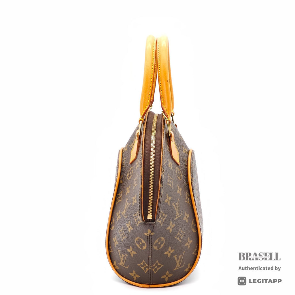LOUIS VUITTON Monogram Ellipse PM M51127 Handbag Brown Women's【ImportFeeFREE】