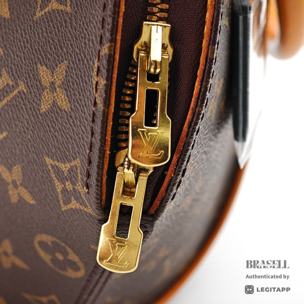 LOUIS VUITTON Monogram Ellipse PM M51127 Handbag Brown Women's【ImportFeeFREE】