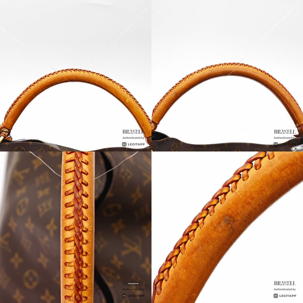LOUIS VUITTON Monogram Artsy MM M40249 Shoulder Bag Brown【ImportFeeFREE】
