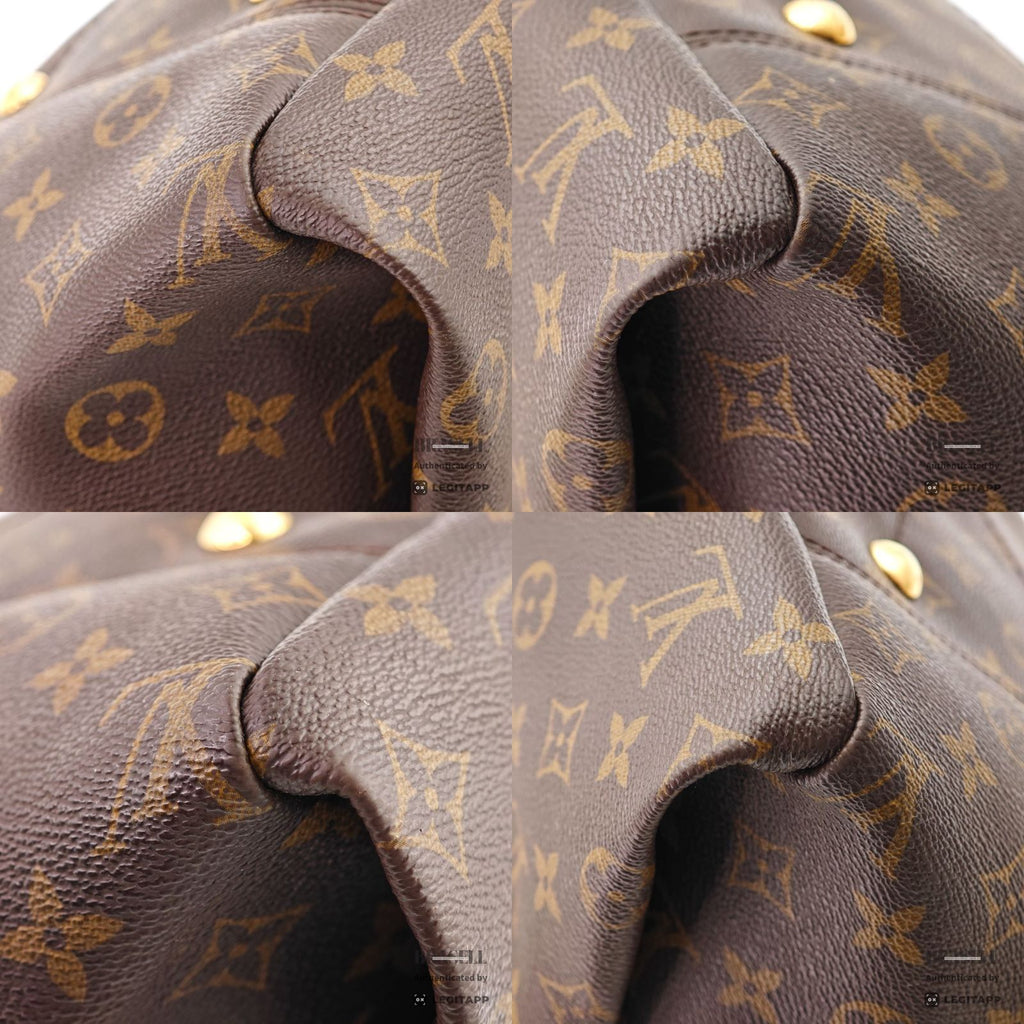 LOUIS VUITTON Monogram Artsy MM M40249 Shoulder Bag Brown【ImportFeeFREE】