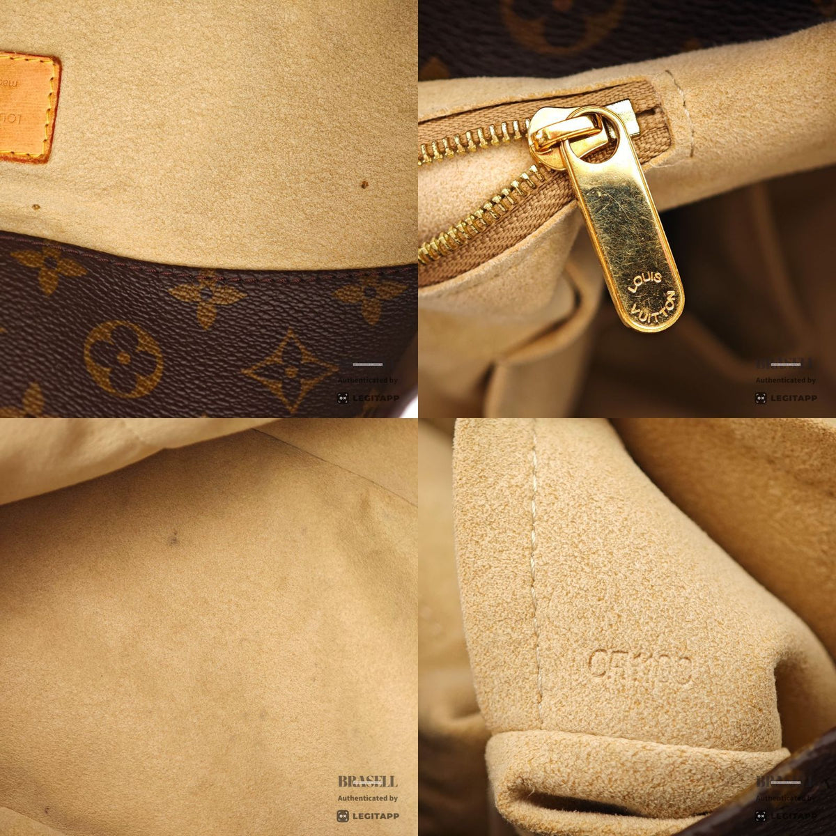 LOUIS VUITTON Monogram Artsy MM M40249 Shoulder Bag Brown【ImportFeeFREE】