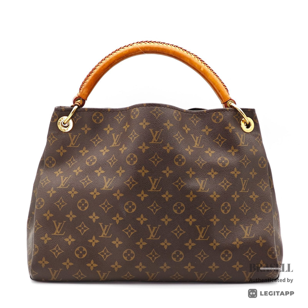 LOUIS VUITTON Monogram Artsy MM M40249 Shoulder Bag Brown【ImportFeeFREE】