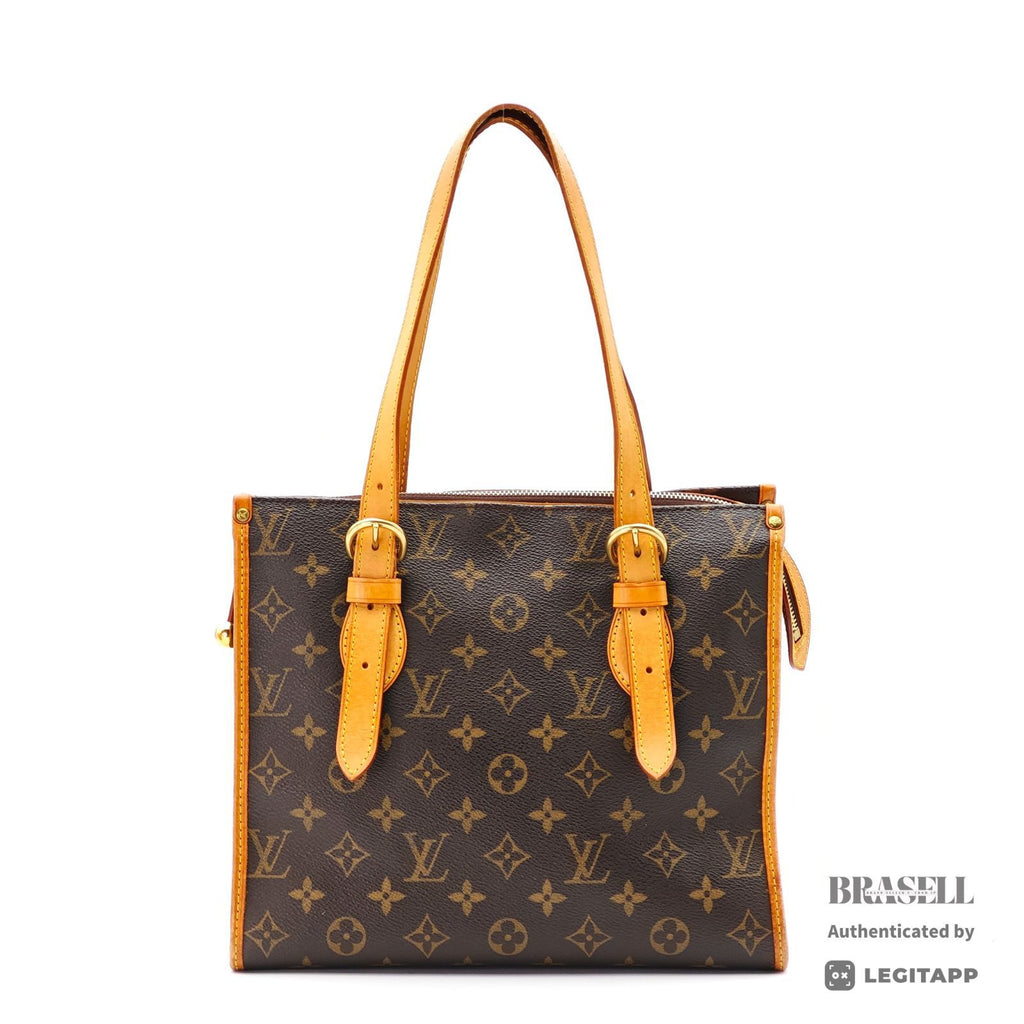 LOUIS VUITTON Monogram Popincourt O M40007 Shoulder Bag Brown【ImportFeeFREE】