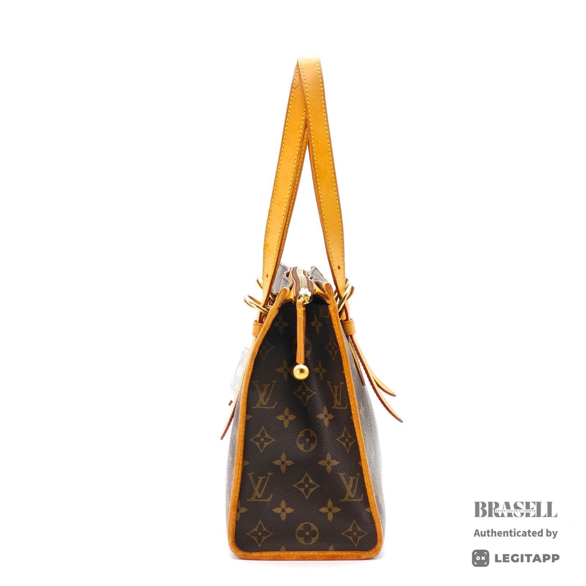 LOUIS VUITTON Monogram Popincourt O M40007 Shoulder Bag Brown【ImportFeeFREE】