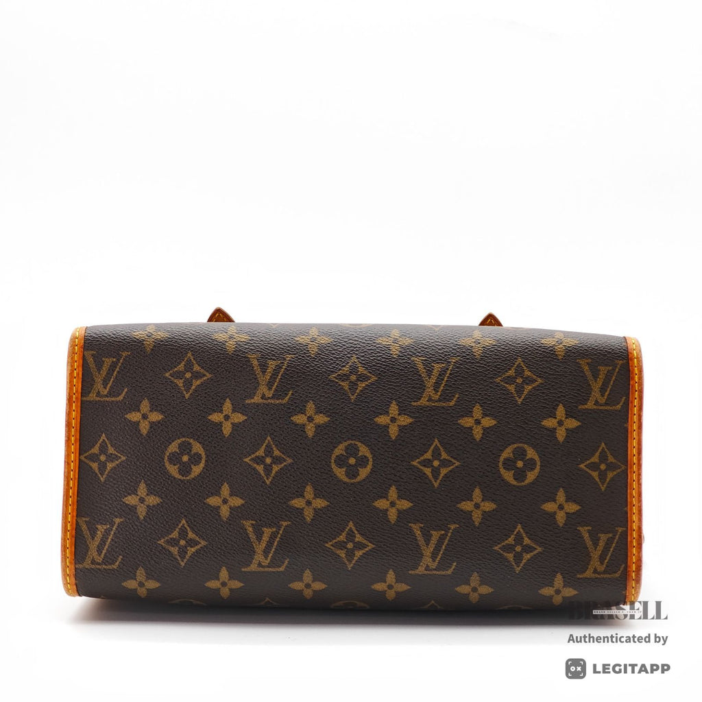 LOUIS VUITTON Monogram Popincourt O M40007 Shoulder Bag Brown【ImportFeeFREE】