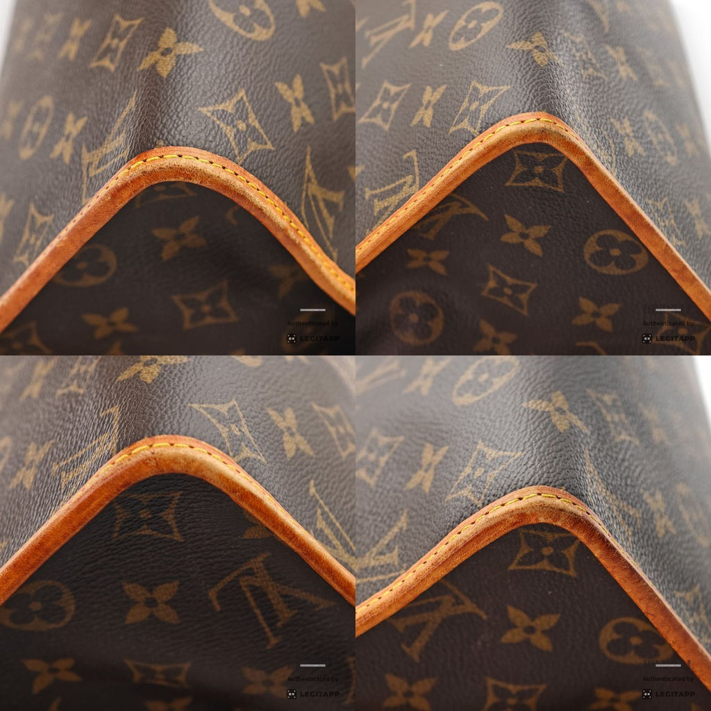 LOUIS VUITTON Monogram Popincourt O M40007 Shoulder Bag Brown【ImportFeeFREE】