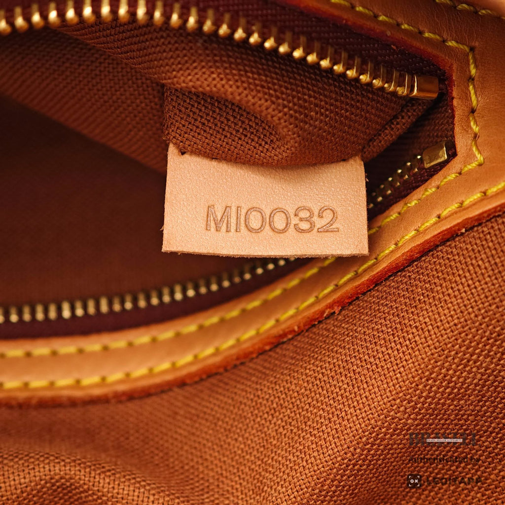 LOUIS VUITTON Monogram Mini Looping M51147 Handbag Brown Women【ImportFeeFREE】