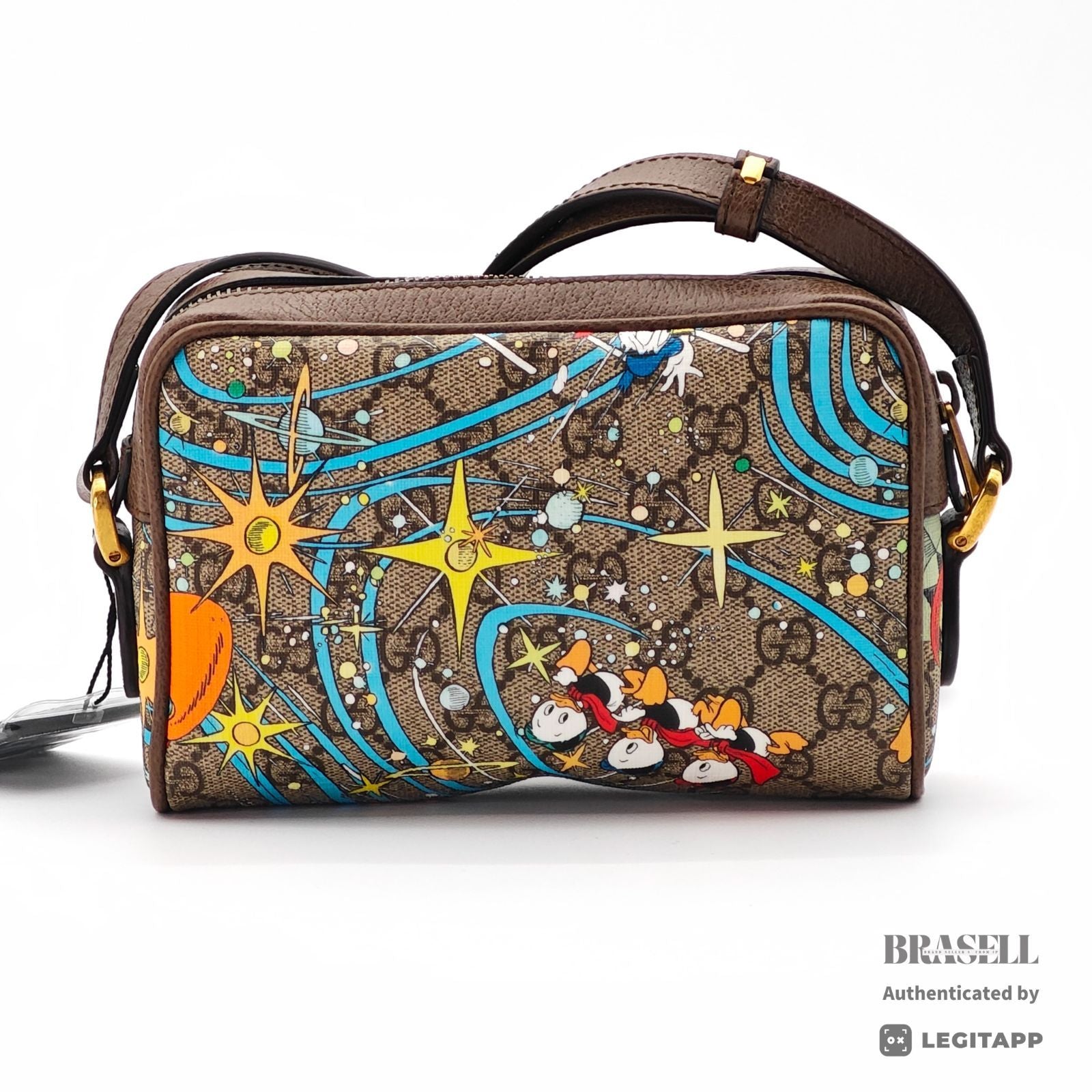 Gucci x Disney Donald Duck 648124 Mini Shoulder Bag【ImportFeeFREE】