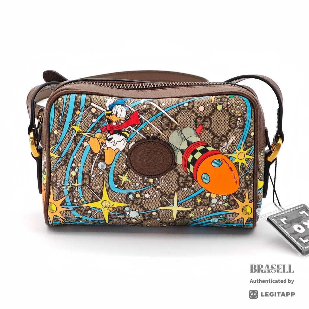 Gucci x Disney Donald Duck 648124 Mini Shoulder Bag【ImportFeeFREE】