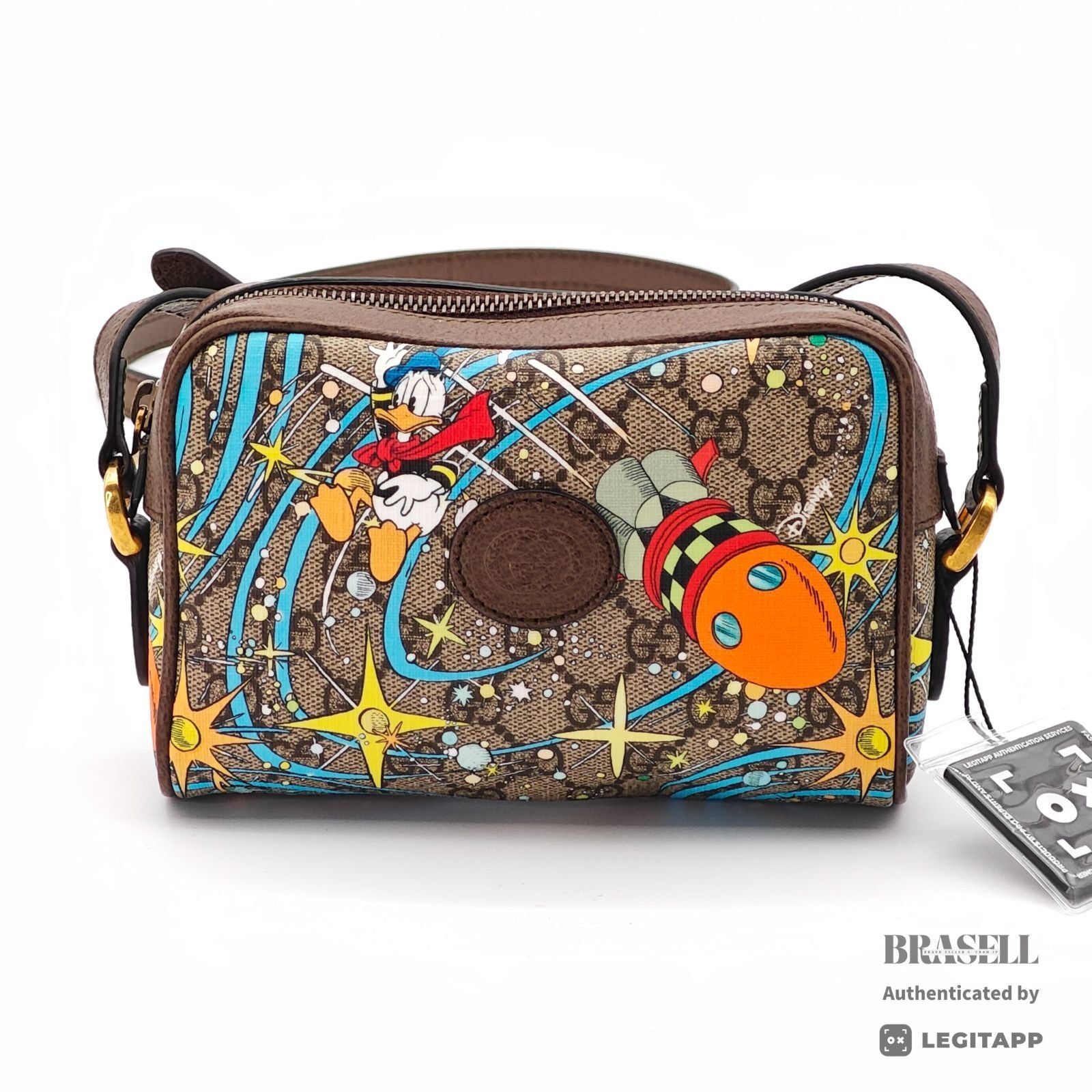 Gucci x Disney Donald Duck 648124 Mini Shoulder Bag【ImportFeeFREE】