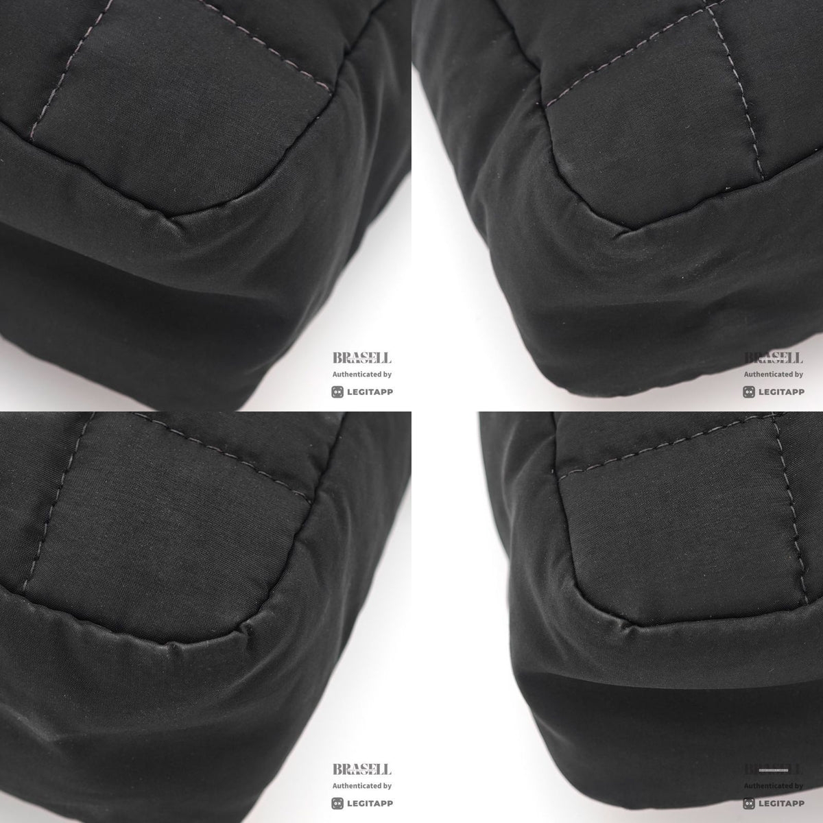 CHANEL Chocolate Bar Quilted Double Chain Shoulder Bag Black【ImportFeeFREE】