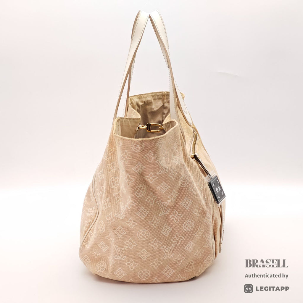 LOUIS VUITTON Cabai Panema GM M95986 Hand Bag Pink Beige 【ImportFeeFREE】