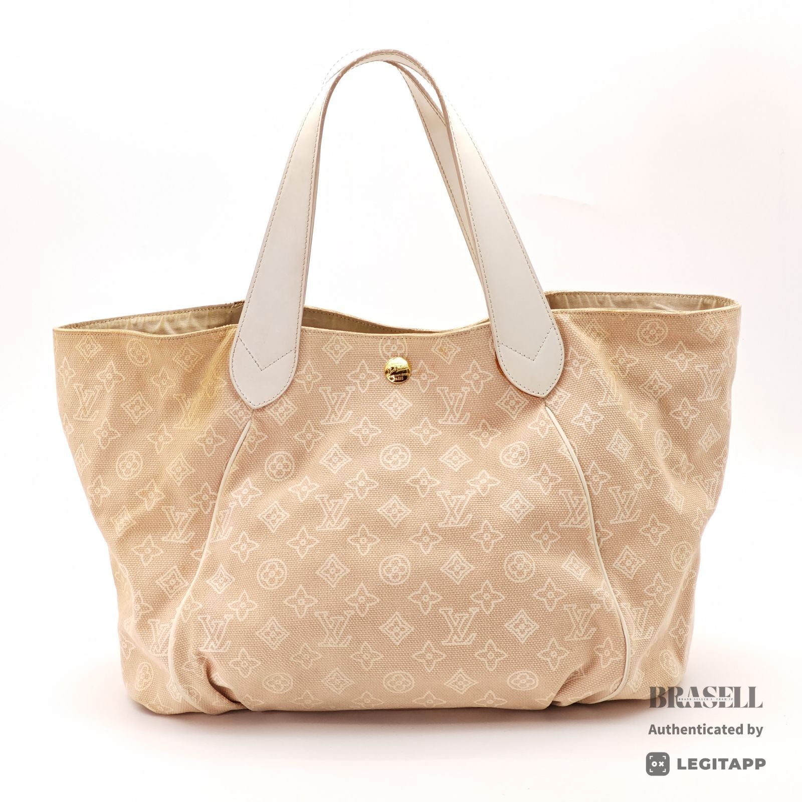 LOUIS VUITTON Cabai Panema GM M95986 Hand Bag Pink Beige 【ImportFeeFREE】
