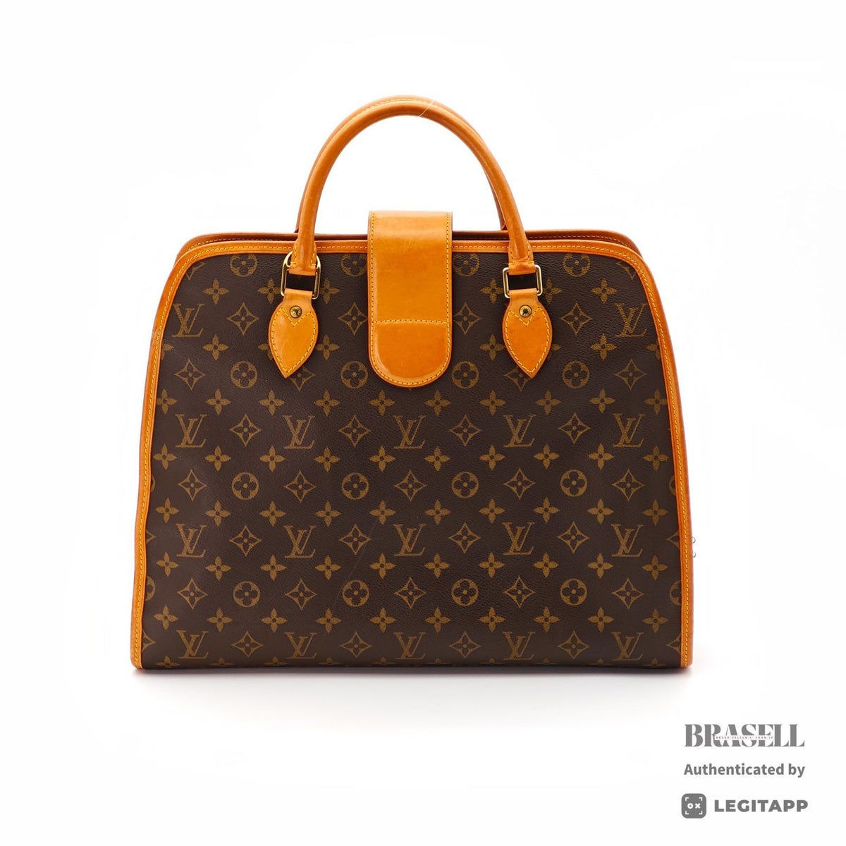 LOUIS VUITTON Rivoli Briefcase Hand Bag Monogram M53380 【ImportFeeFREE】