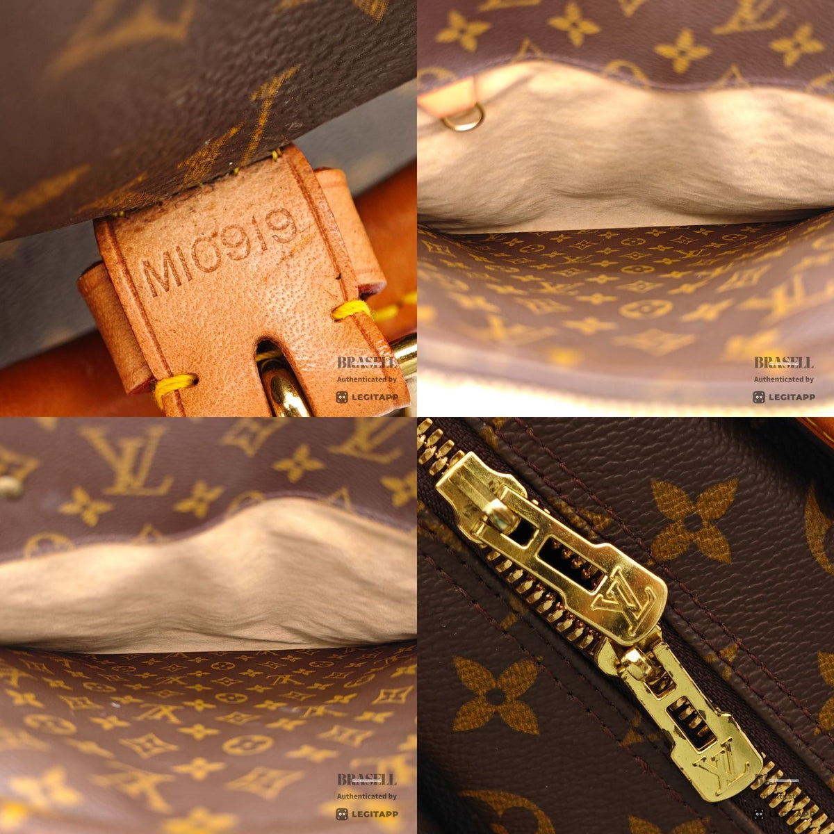 LOUIS VUITTON Rivoli Briefcase Hand Bag Monogram M53380 【ImportFeeFREE】