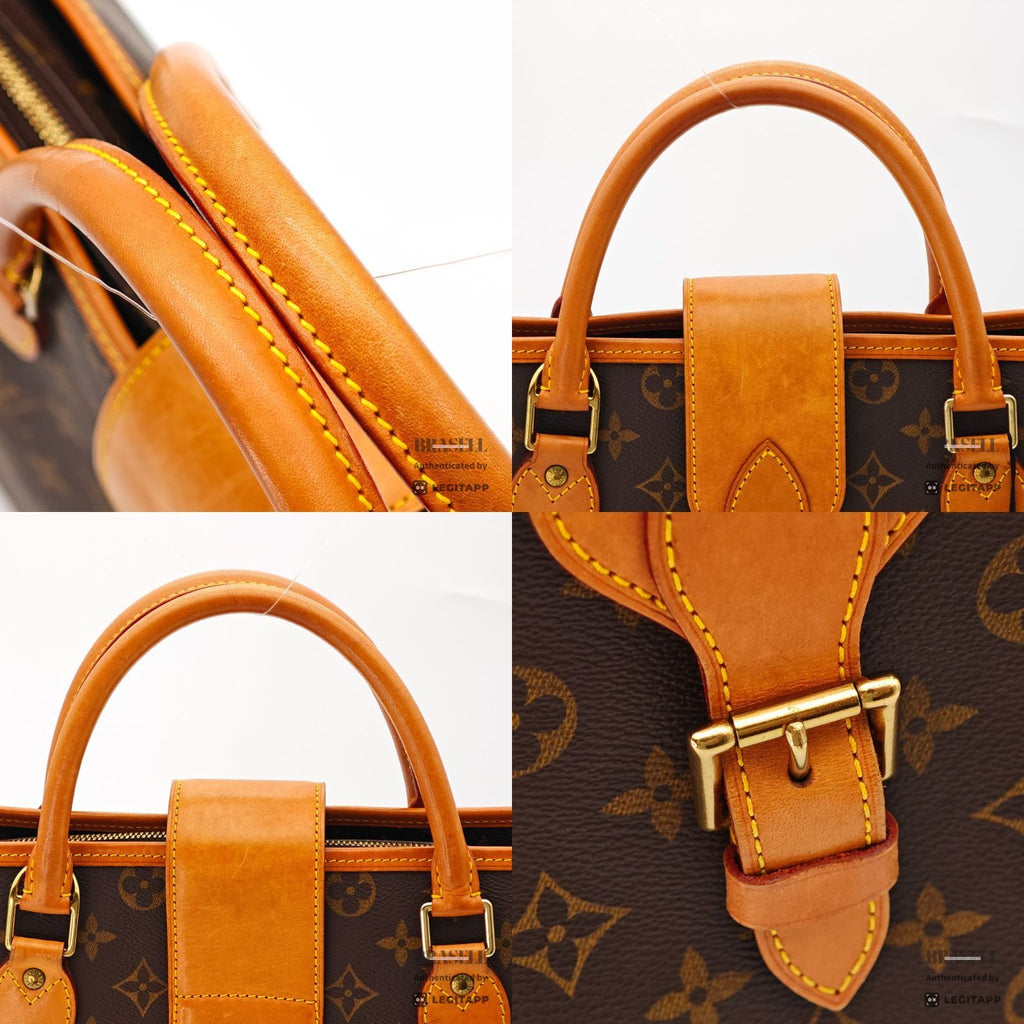 LOUIS VUITTON Rivoli Briefcase Hand Bag Monogram M53380 【ImportFeeFREE】