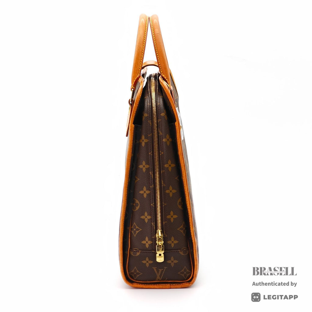 LOUIS VUITTON Rivoli Briefcase Hand Bag Monogram M53380 【ImportFeeFREE】