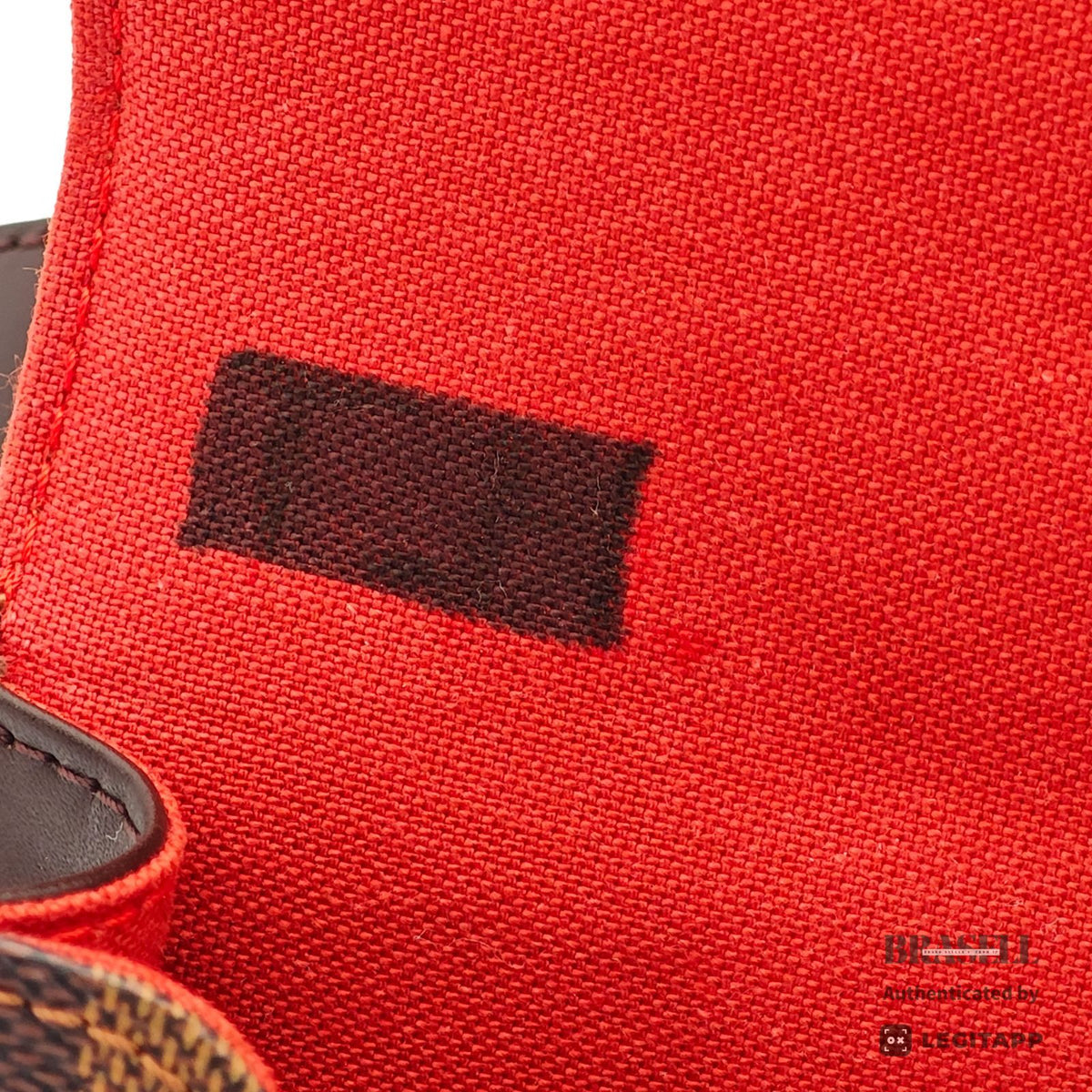 LOUIS VUITTON Damier Ebene Portobello N45271 Shoulder phonecase【ImportFeeFREE】