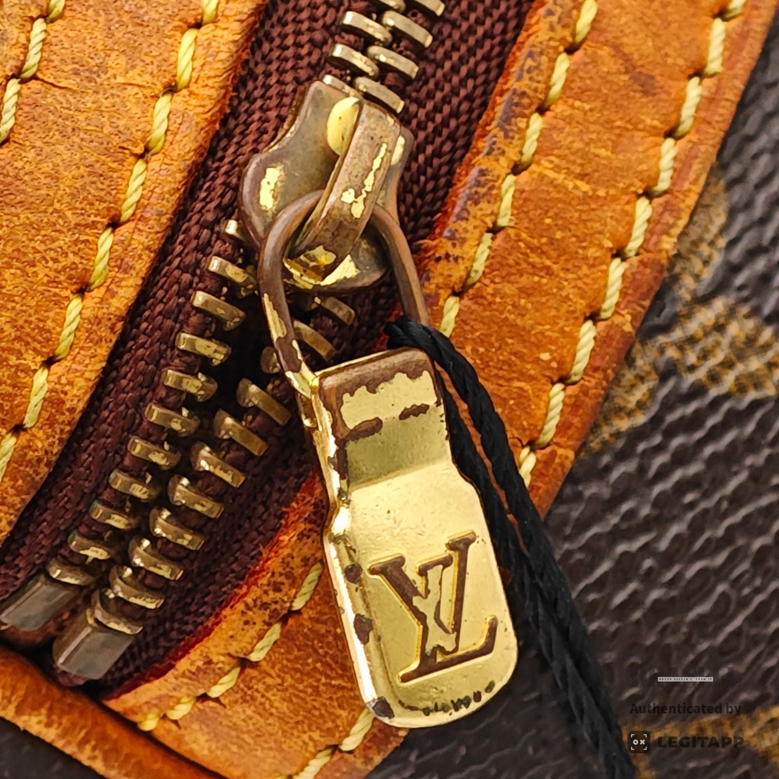 LOUIS VUITTON Monogram Bosphore M40044 Shoulder Bag Brown【ImportFeeFREE】