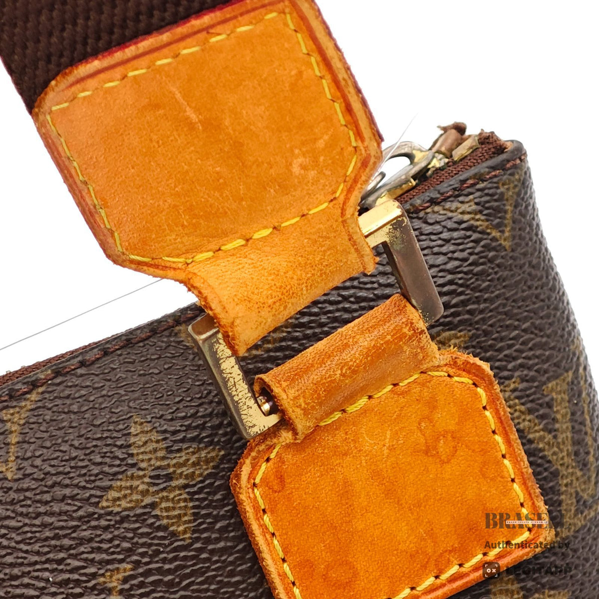 LOUIS VUITTON Monogram Bosphore M40044 Shoulder Bag Brown【ImportFeeFREE】