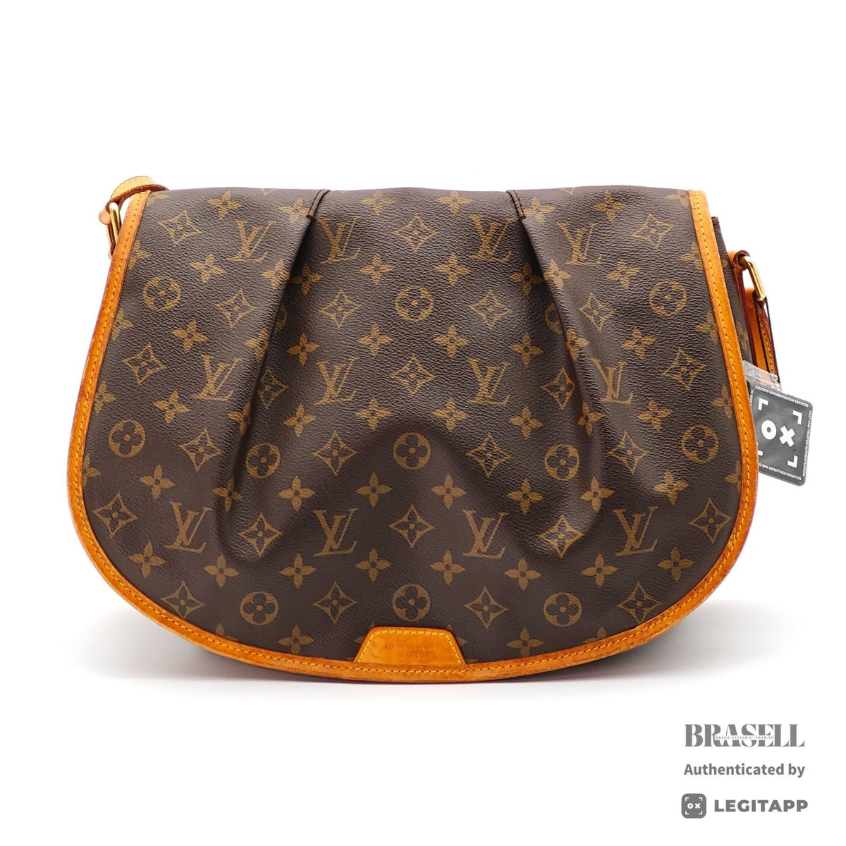 LOUIS VUITTON Monogram Menilmontant MM M40473 Shoulder Bag 【ImportFeeFREE】