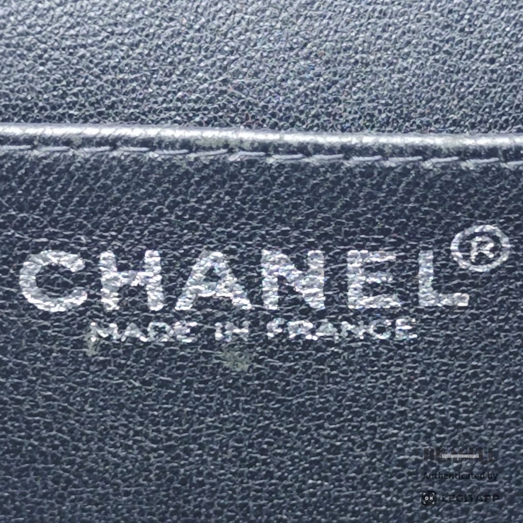 CHANEL Chocolate Bar Mini Chain Shoulder Bag Black White【ImportFeeFREE】
