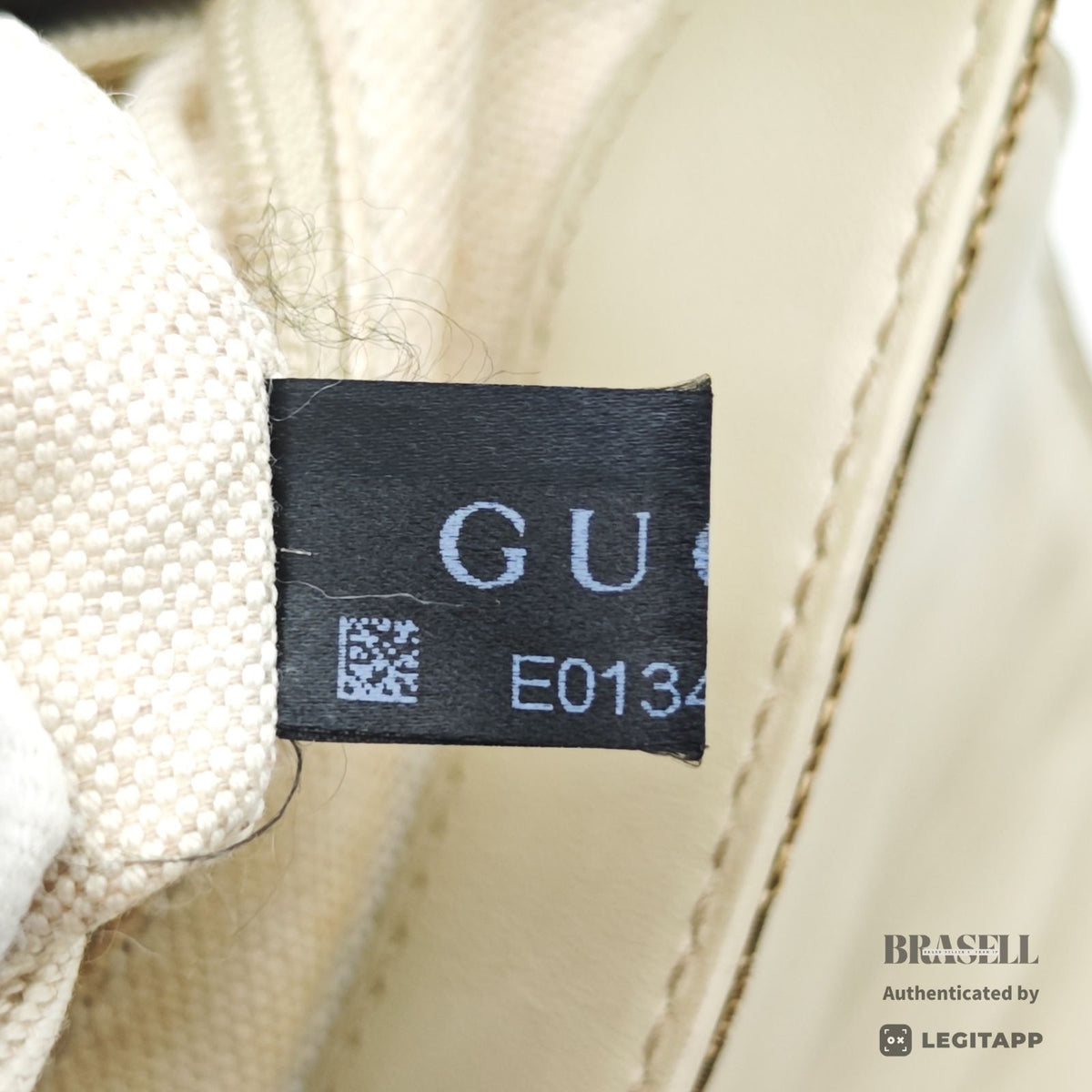 GUCCI GG Canvas Shoulder Bag 308452 Beige Leather Canvas 【ImportFeeFREE】
