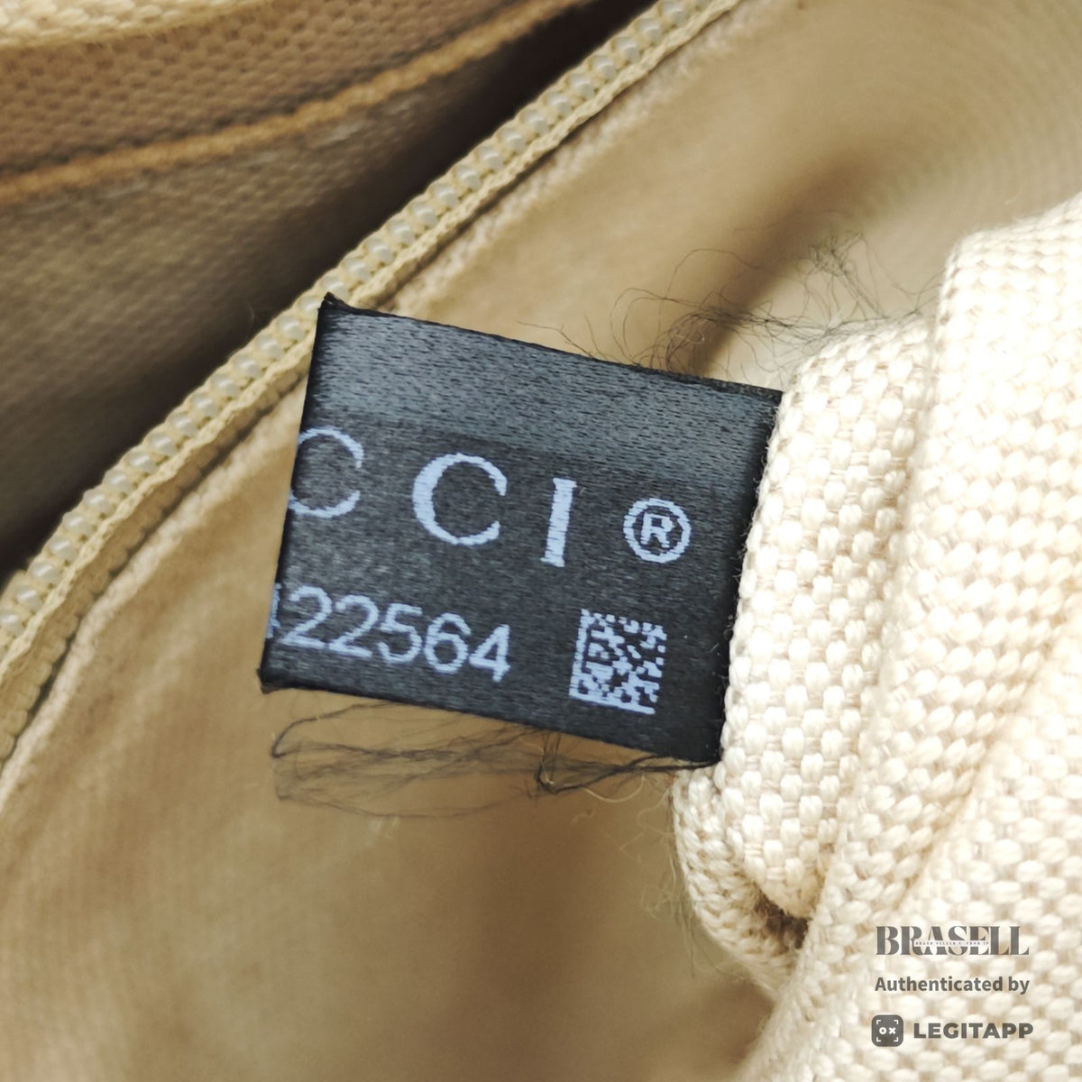 GUCCI GG Canvas Shoulder Bag 308452 Beige Leather Canvas 【ImportFeeFREE】