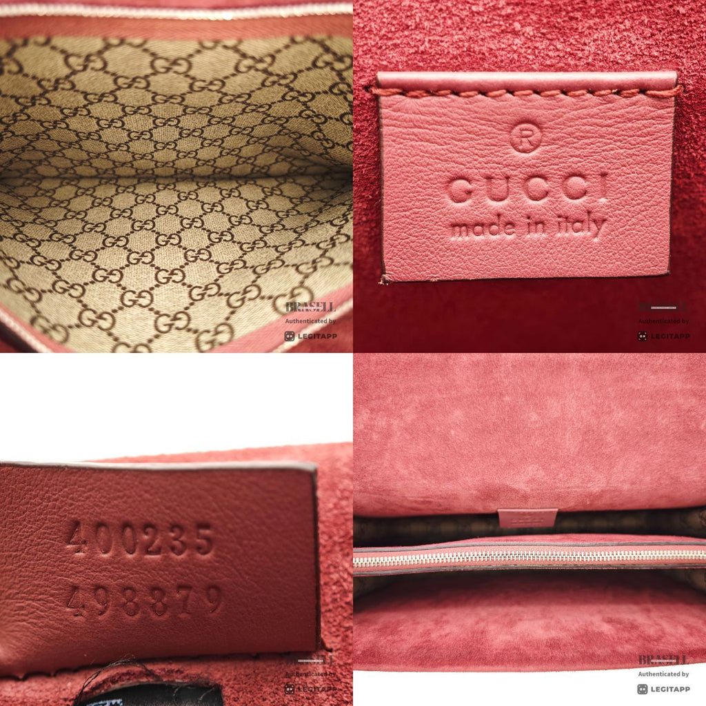 GUCCI Dionysus GG Blooms Chain Shoulder Bag 400235 Beige Canvas【ImportFeeFREE】