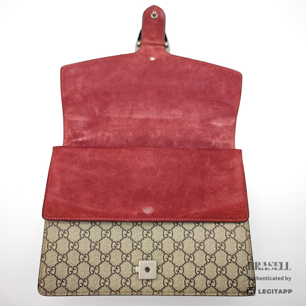 GUCCI Dionysus GG Blooms Chain Shoulder Bag 400235 Beige Canvas【ImportFeeFREE】
