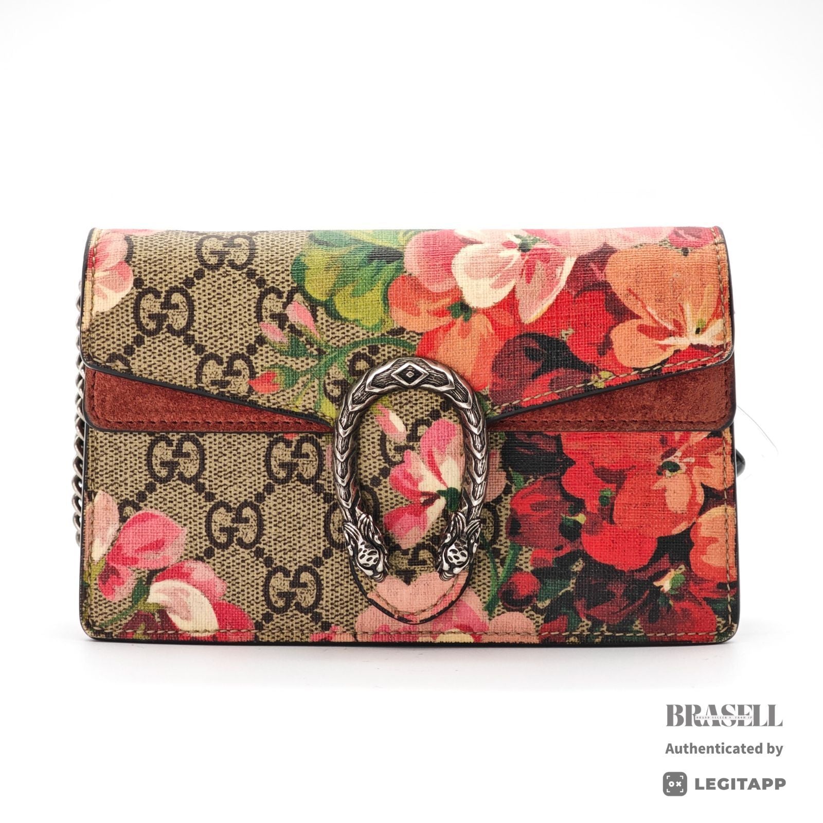 GUCCI Dionysus GG Blooms Chain Mini 2way Shoulder Bag 476432 【ImportFeeFREE】