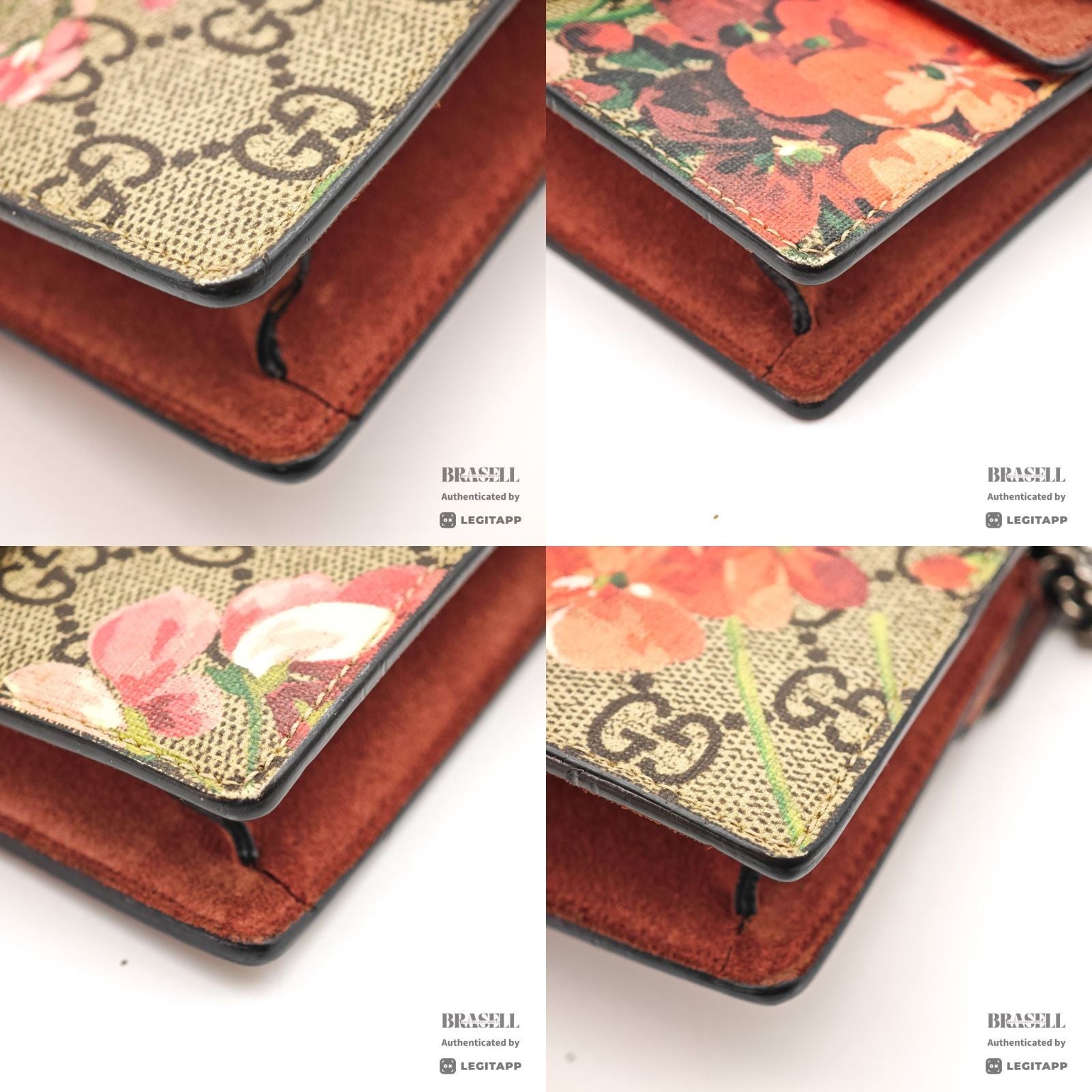 GUCCI Dionysus GG Blooms Chain Mini 2way Shoulder Bag 476432 【ImportFeeFREE】