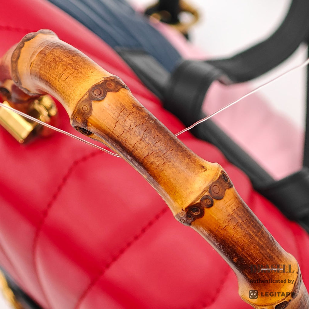 GUCCI Queen Margaret Backpack 476664 Bee Pearl Leather 【ImportFeeFREE】
