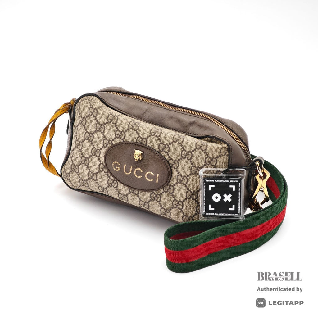 GUCCI Neo Vintage GG Supreme Messenger Bag 476466 Shoulder Bag【ImportFeeFREE】