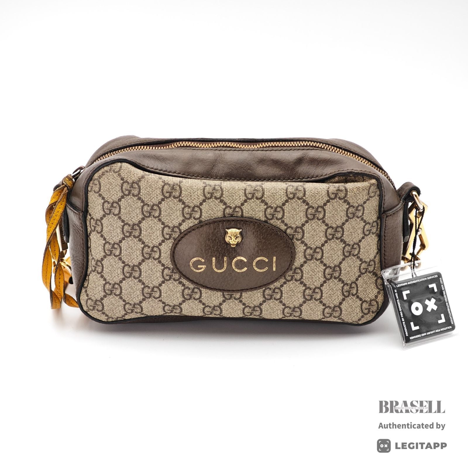 GUCCI Neo Vintage GG Supreme Messenger Bag 476466 Shoulder Bag【ImportFeeFREE】
